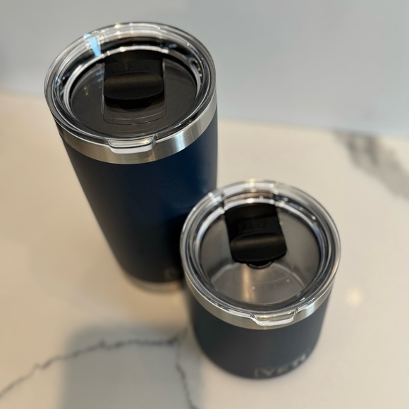 Yeti Rambler Tumblers (Set of 2 in Navy Color) - Picture 2 of 3